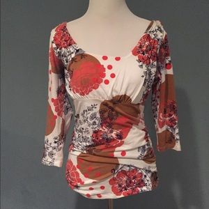 CAbi cotton blend top